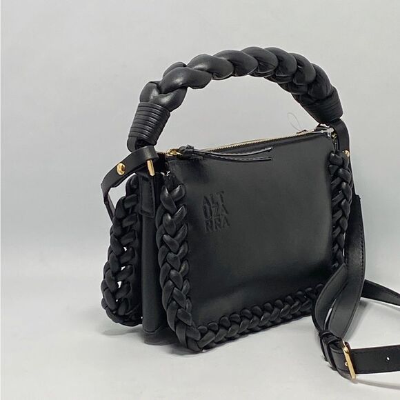 Altuzarra Small Braided Leather Top Handle Bag - Picture 1 of 12